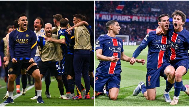 Inter de Milán vs. París Saint-Germain