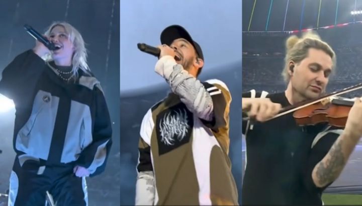 Así fue el espectacular show de Linkin Park y David Garrett en la apertura de la final de la Champions League