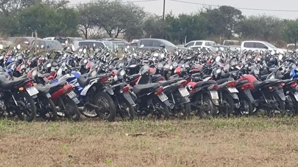 Depósito judicial de motos