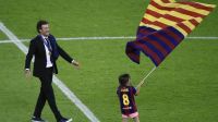 Luis Enrique con XANA