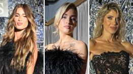 Juli Poggio, Marta Fort y Cande Ruggeri impusieron tendencia con plumas en el CARAS Moda