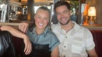 Jojo Siwa y Chris Hughes