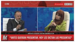 Cristina Fernández de Kirchner en C5N