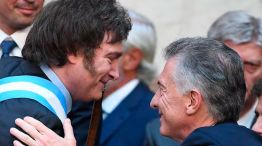 Javier Milei y Mauricio Macri