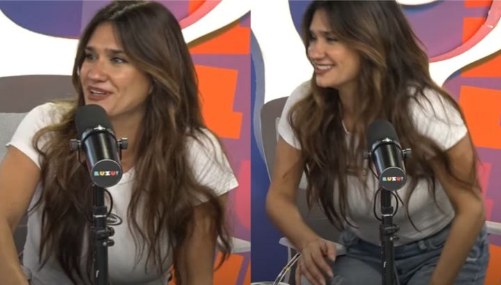 Momi Giardina se hizo pis encima en pleno vivo de Luzu: el video