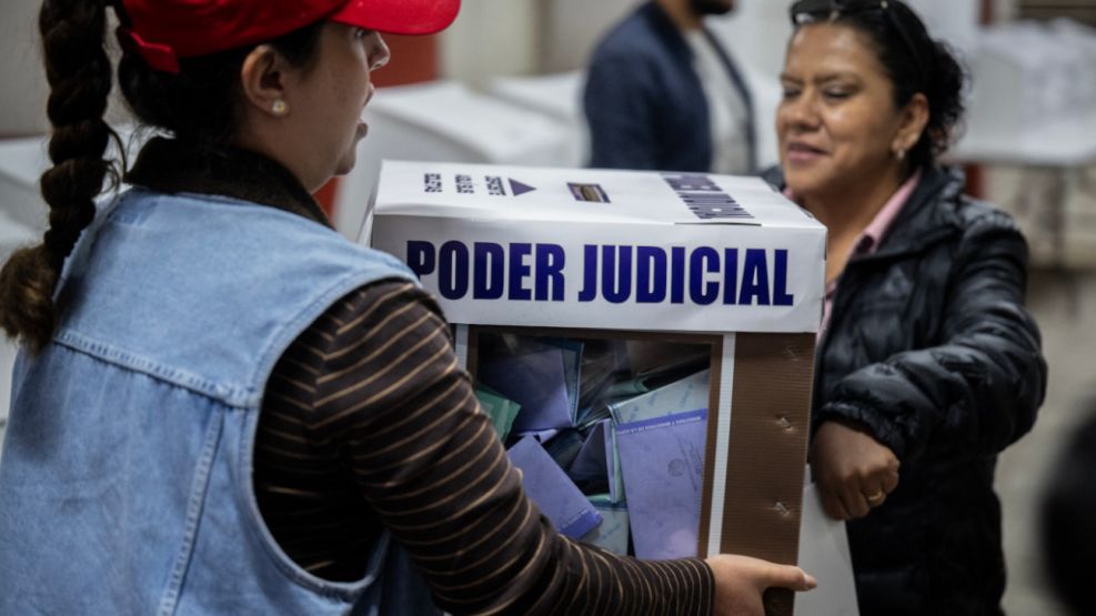Votación de jueces en México