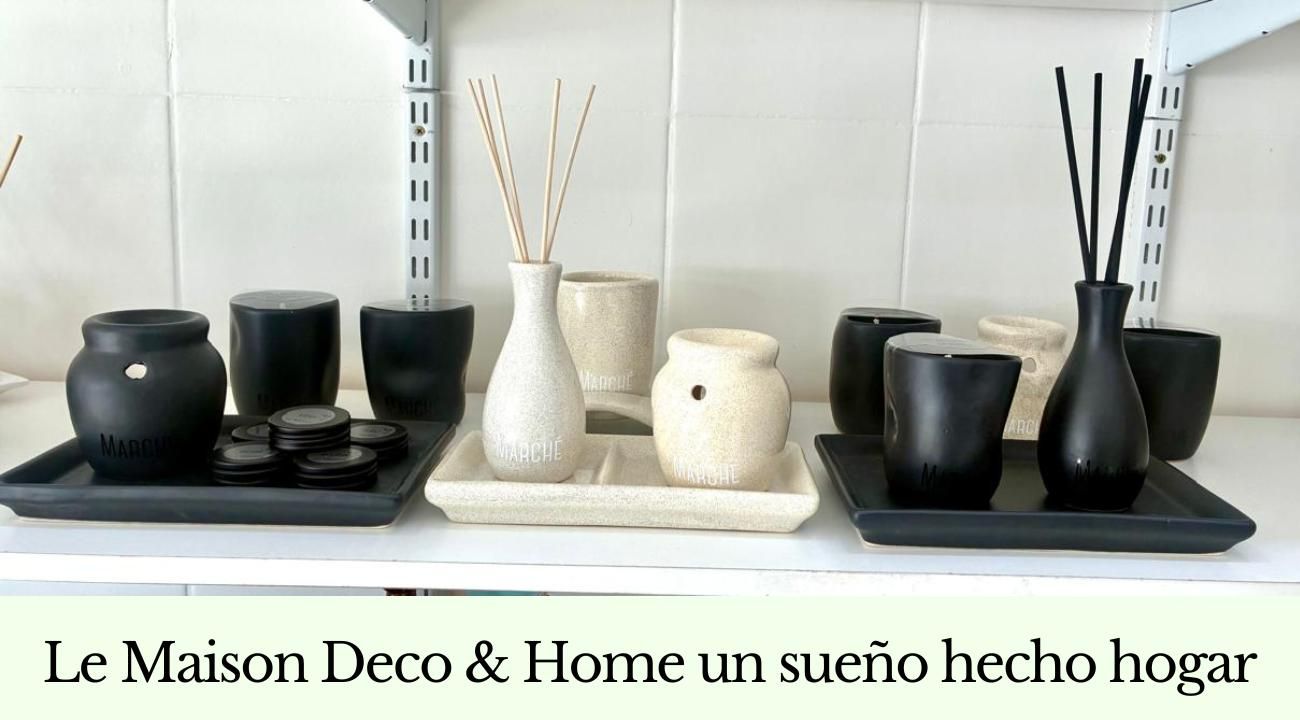 Línea Marché: Cerámica artesanal para llenar tu hogar de belleza, aroma y calidez
