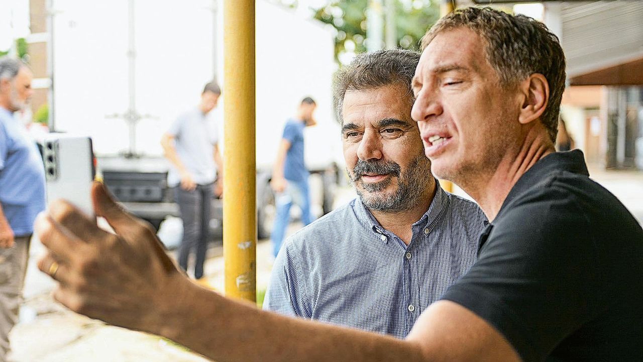 Cristian Ritondo y Diego Santilli | Foto:Cedoc