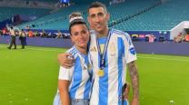 Jorgelina Cardoso y Ángel Di María