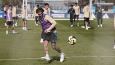 Entrenamiento de la Selección argentina