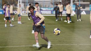 Entrenamiento de la Selección argentina