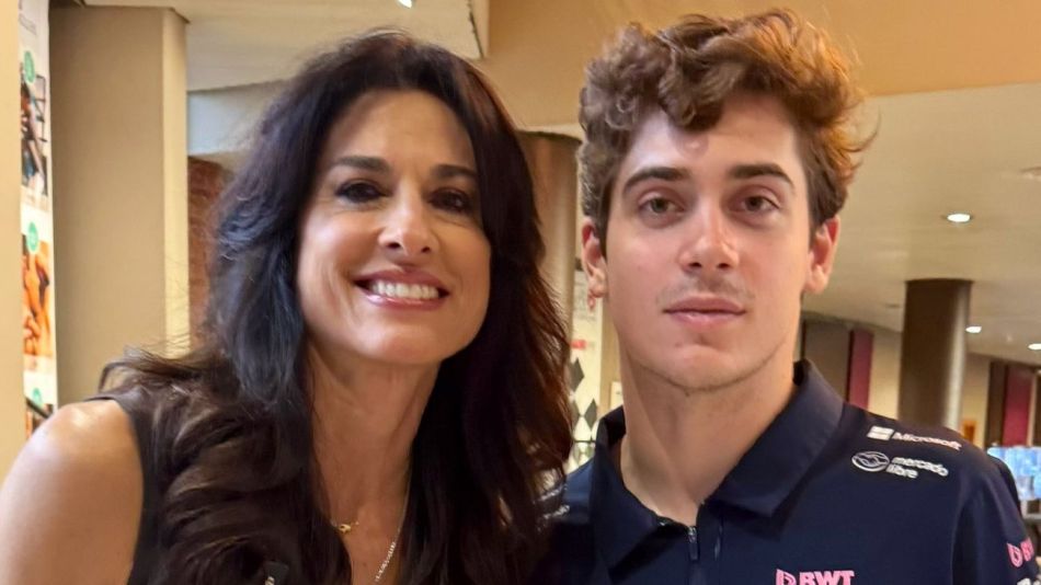 Gabriela Sabatini y Franco Colapinto