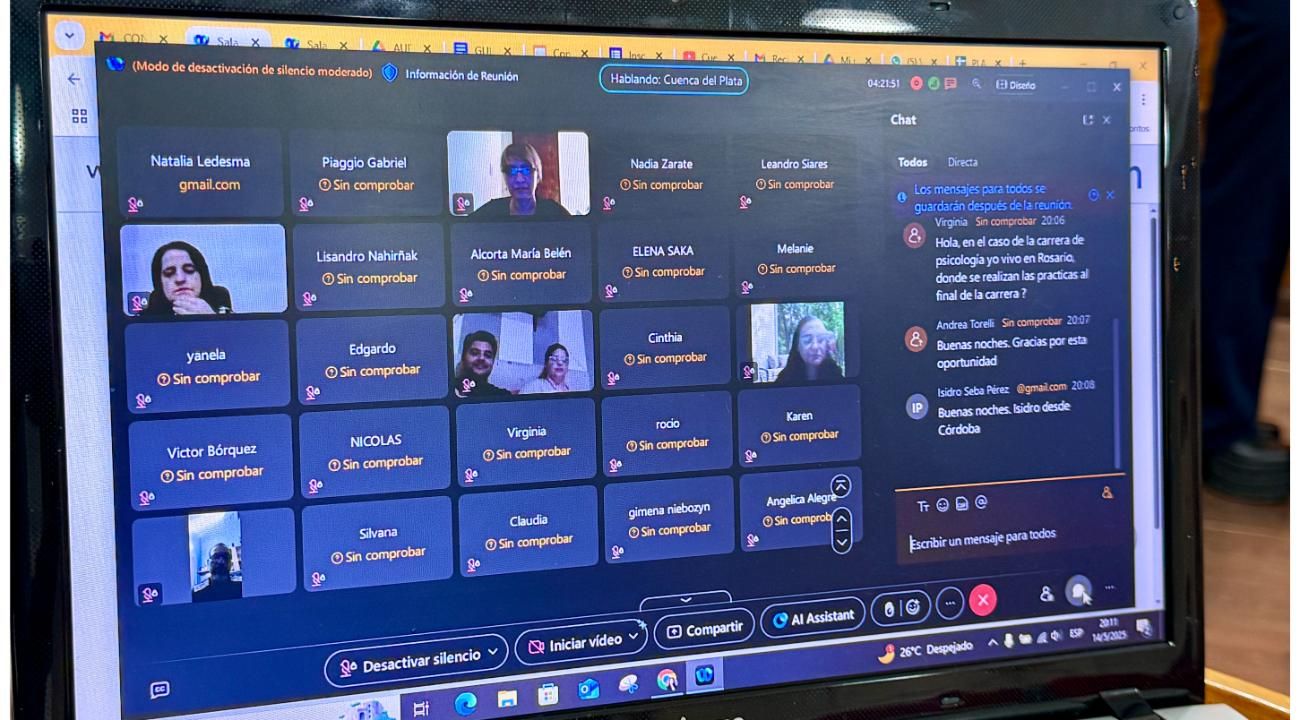 La UCP presentó sus nuevas carreras 100% digitales en una conferencia virtual con amplia participación.