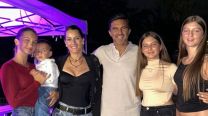 Los looks de Indiana Cubero y sus hermanas en la noche porteña: fueron al cine con Fabián Cubero y Mica Viciconte