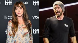 Dakota Johnson y Chris Martin