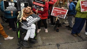 Marcha en reclamo del ajuste en Discapacidad 20250604