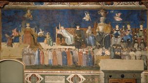 Alegoría del buen gobierno, según Ambrogio Lorenzetti