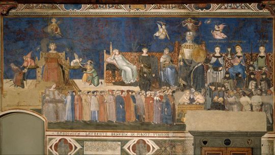 Alegoría del buen gobierno, según Ambrogio Lorenzetti