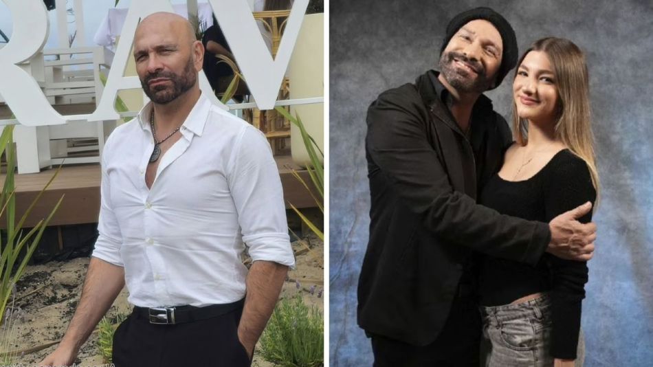 Fredy Villareal y su hija Jazmín