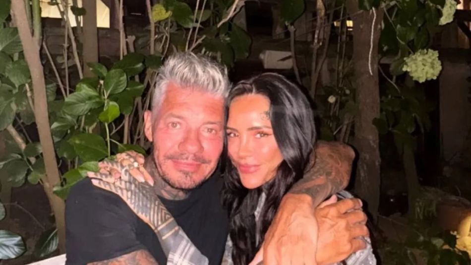 Marcelo Tinelli y su hija Cande
