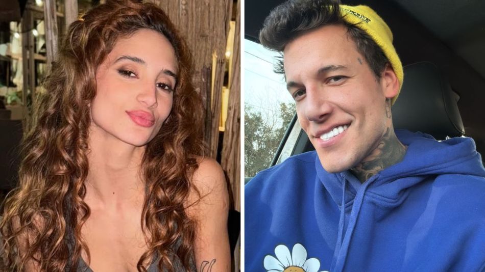 Melody Luz y Alex Caniggia