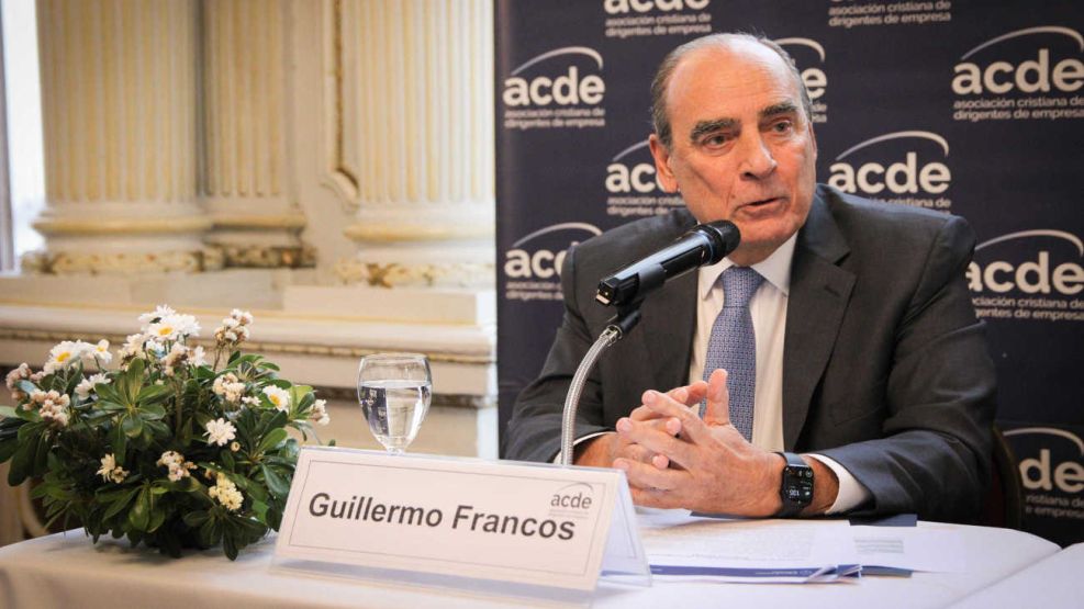 Guillermo Francos en almuerzo organizado por ACDE 20250604