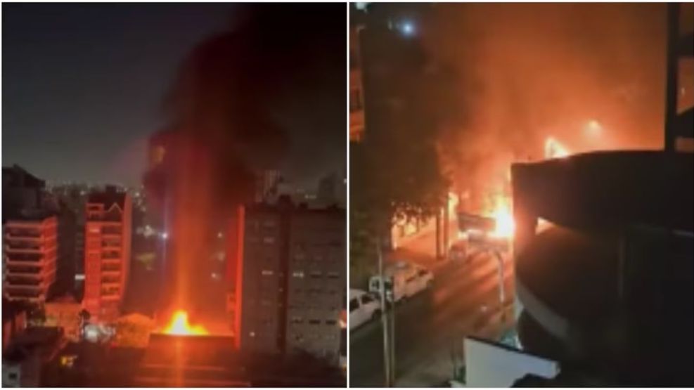 Incendio en Lanús