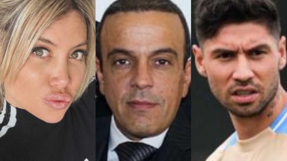 Wanda Nara, Nicolás Payarola y Gonzalo Montiel 20250604