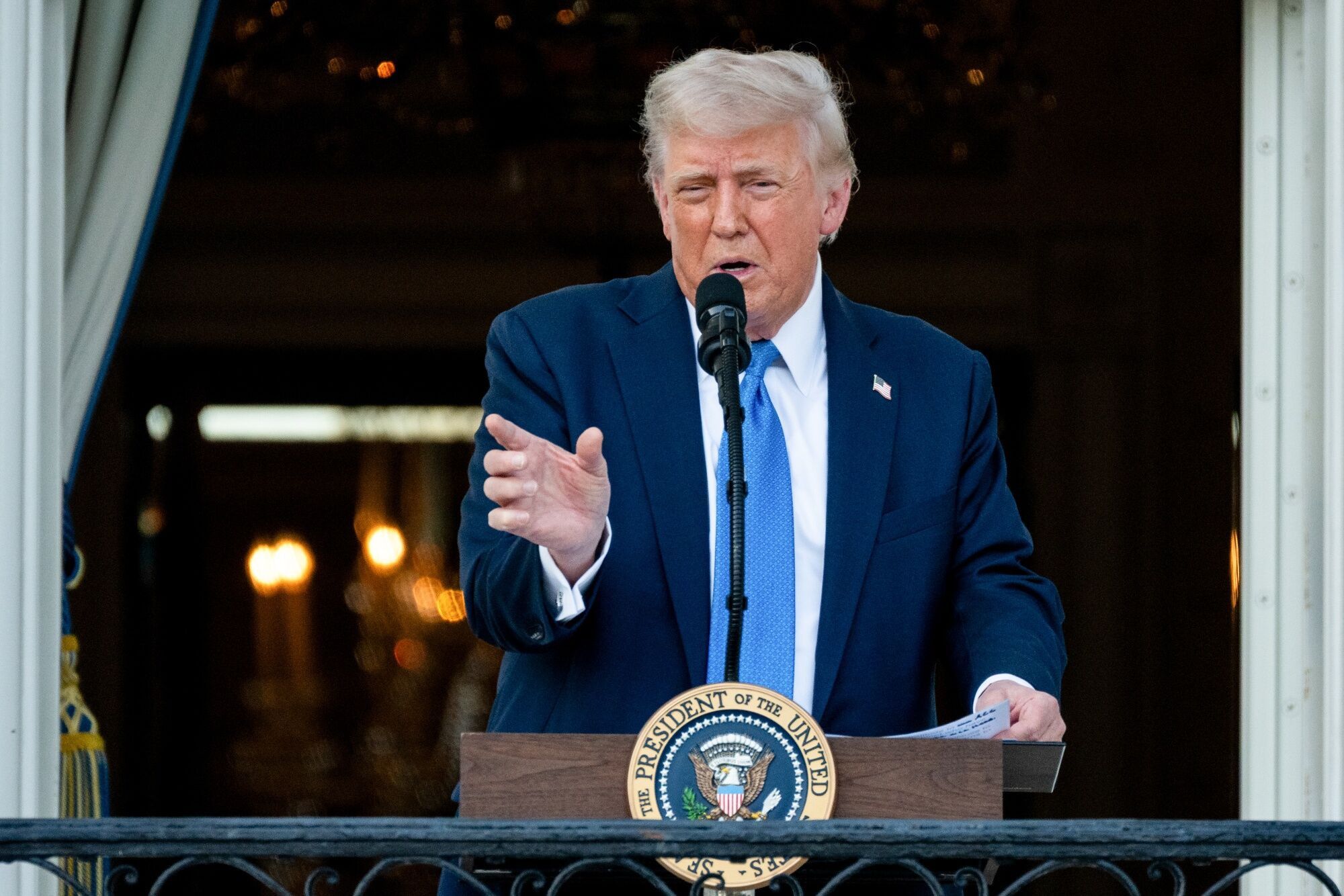 President Trump Hosts Summer Soiree On South Lawn
