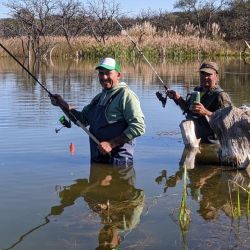 En un panorama discreto para las lagunas de San Luis, estos espejos aparecen como los más destacados de la provincia. Habrá que ver cómo se comporta el pique con las heladas y el cambio de temperatura que empezó a afectar en los últimos días. 