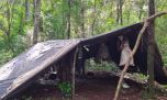 Guardaparques desmantelan un campamento ilegal de caza furtiva en plena selva misionera