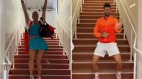 Aryna Sabalenka y Novak Djokovic
