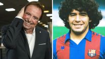 Dyango y Diego Maradona 