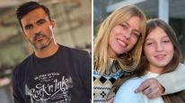 Fabián Cubero y su hija Allegra