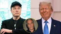 Elon Musk, Donald Trump y Jeffrey Epstein