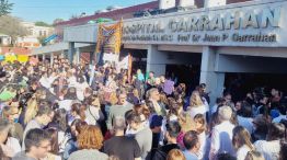 Protesta en el Hospital Garrahan20250605