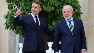 Lula Da Silva y Emmanuel Macron20250605