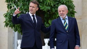 Lula Da Silva y Emmanuel Macron20250605
