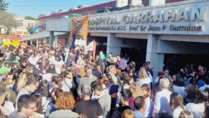 Protesta en el Hospital Garrahan20250605