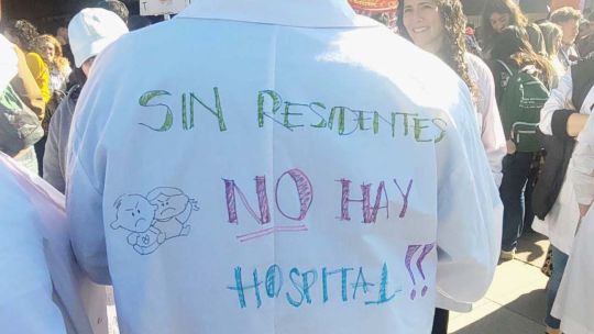 Protesta en el Hospital Garrahan20250605