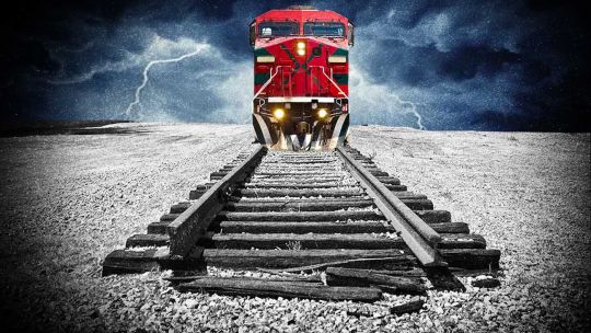 Train tracks to nowhere ART