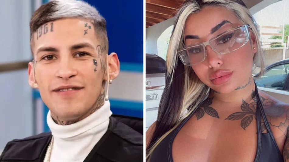 L-Gante y Tamara Báez