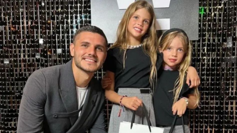 Mauro, Francesca e Isabella Icardi