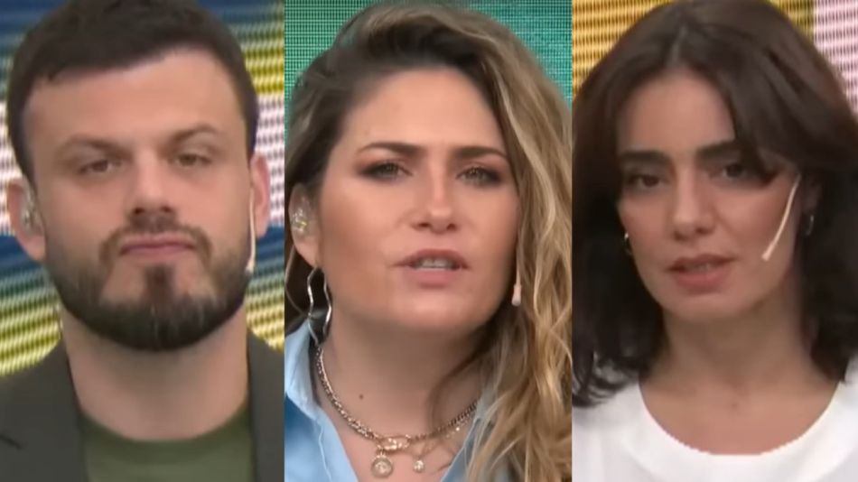 Nacho Otero, May Martorelli y Valeria Sampedro