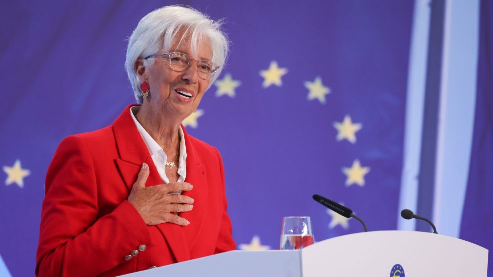 Christine Lagarde on June 5