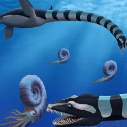 Representación del Traskasaura sandrae,