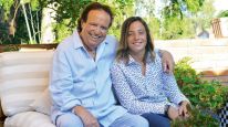 Dyango y su nieto, Izan Llunas