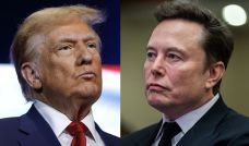 Donald Trump and Elon Musk DIPTYCH COMBO