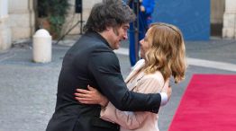 Meloni y Milei en Italia 20250606