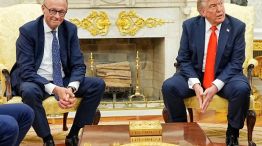 Trump recibio a Merz